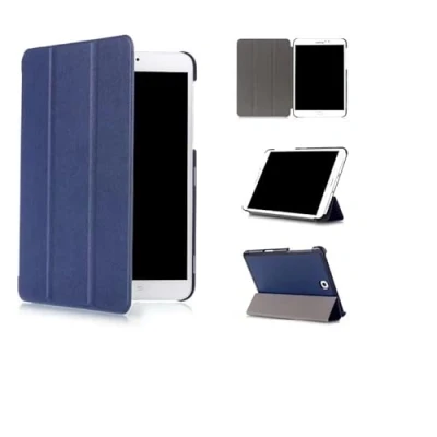Afbeelding van Skytar Samsung Tab S2 8 inch afdekking, Cover voor T710, Smart Folio Case Stand van PU lederen hoes Galaxy 8,0 T710 / T715 T719 tablet, marineblauw