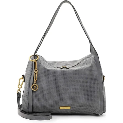 Afbeelding van SURI FREY Schoudertas Romy May Handbag with Zipper Grey Grijs