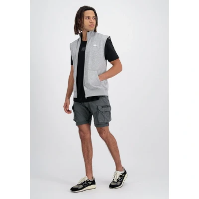 Afbeelding van Alpha Industries XFIT Collar Bodywarmer, Heren, Maat: Large, Grey heather