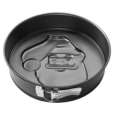 Afbeelding van Zenker Springvorm Ø 26 cm SPECIAL CREATIVE, bakvorm met 2 bodems, ronde taartvorm antiaanbaklaag, creatief bakken (kleur: zwart), aantal: 1 stuk