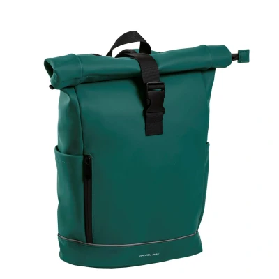 Afbeelding van Daniel Ray Highlands Water Repellent Laptop Backpack 15.6&#039;&#039; petrol Schoolrugzak