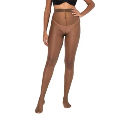 Afbeelding van Ulla Popken dames panty, mokka, 44 46
