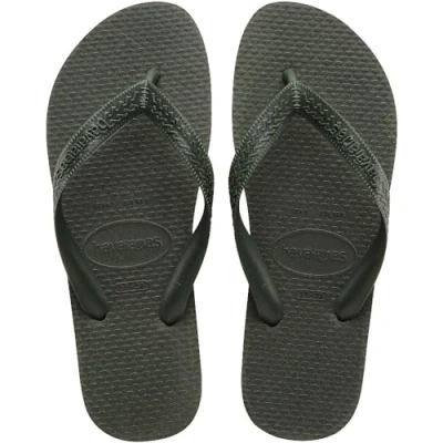 Afbeelding van Havaianas Top Color, Flip Flop Unisex Volwassenen, Groen Olijf Olij, 39/40 EU