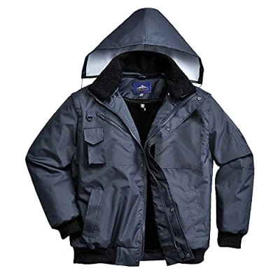 Afbeelding van Portwest F465 3 in 1 Bomberjack, Normaal, Grootte XL, Marine