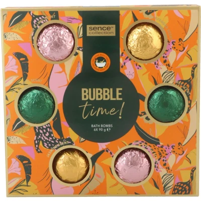 Afbeelding van Sence Collection Bath Bomb Bubble Time Day Break 6 stuks 90 gram