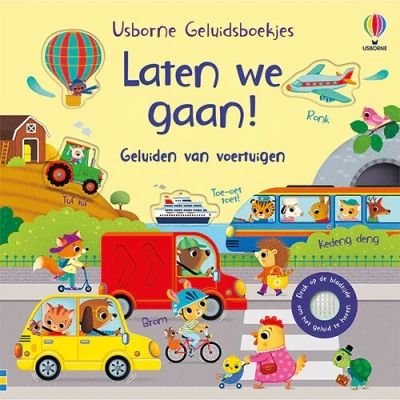 Afbeelding van Uitgeverij usborne geluidenboek laten we gaan!