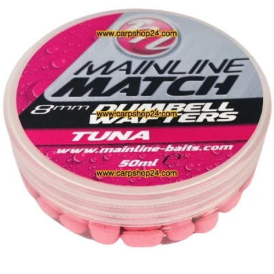 Afbeelding van Mainline Match Dumbell Wafters 8mm (50ml) Smaak : Tuna