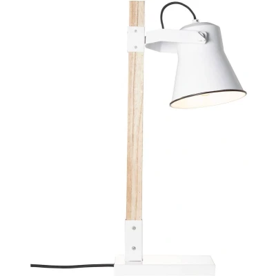 Afbeelding van Brilliant PLOW Tafellamp Bruin;Wit