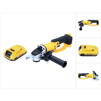 Afbeelding van DeWalt DCG 412 accu haakse slijper 18V 125mm solo + 1x 2.0Ah zonder lader