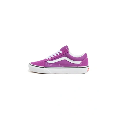 Afbeelding van Vans OLD Skool Unisex Sneakers laag, Maat: 39, E t color theory willowherb Leer/ synthetisch