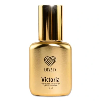 Afbeelding van LOVELY wimperlijm VICTORIA supersnelle lijm, droogtijd: 1 sec. 8 weken kleefkracht, zeer duurzaam voor professionele wimperextensions, Wimperextensionslijm 5ml, zwart