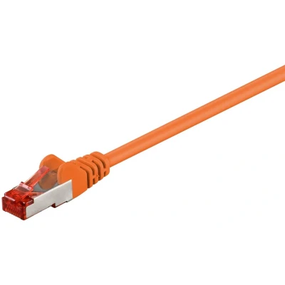 Afbeelding van Goobay CAT 6 Patch Cable, S/FTP (PiMF), orange 5 m