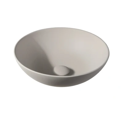 Afbeelding van Solid surface waskom Sanne beige