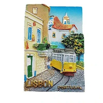 Afbeelding van Lissabon Portugal 3D Koelkast Magneet Toeristische Souvenir Gift Thuis Keuken Decoratie Magnetische Sticker, Collectie