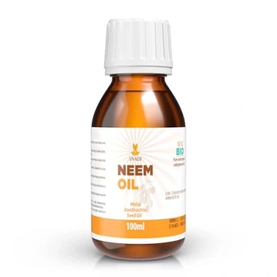 Afbeelding van 100 ml BIO Neemolie + Koudgeperst. Neem olie, anti veroudering. Vochtinbrengende lichaamsolie en alle soorten haarolie. Pure natuurlijke neemolie.