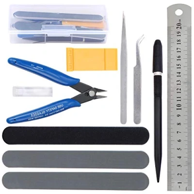 Afbeelding van WiMas 11 STKS Gundam Model Gereedschap Kit, Modeler Basic Tools, Hobby Building Craft Set voor Repareren en Bevestigen
