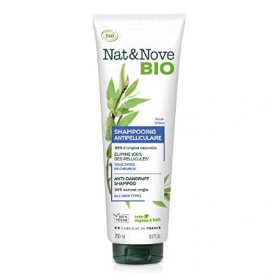 Afbeelding van Nat&amp;Nove Bio Anti Dandruff Shampoo Wilg 250 ml
