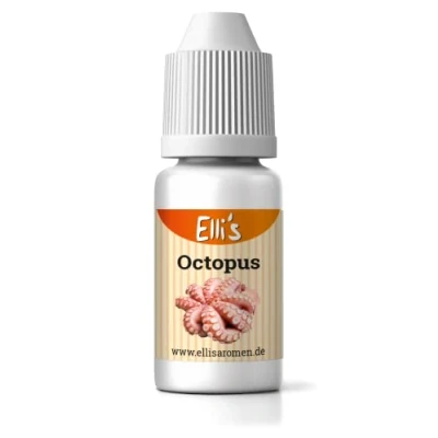 Afbeelding van Ellis Aromen Octopus levensmiddelaroma vloeibaar voor levensmiddelen en vloeistoffen, om te bakken, koken, zoals pap kwark caloriearm