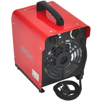 Afbeelding van Aktobis Elektrische verwarming Ventilatorkachel Vorstbewaking Bouwverwarming WDH BGP03 met geïntegreerde ventilator en een max. verwarmingscapaciteit van 3.000 watt (3 kW) !