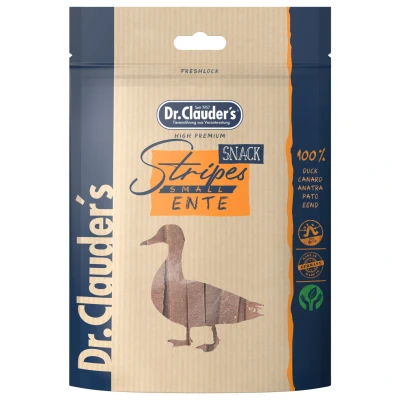 Afbeelding van Dr.Clauder&#039;s Snack Eendenvleesstrips Hondensnacks Eend 80 g