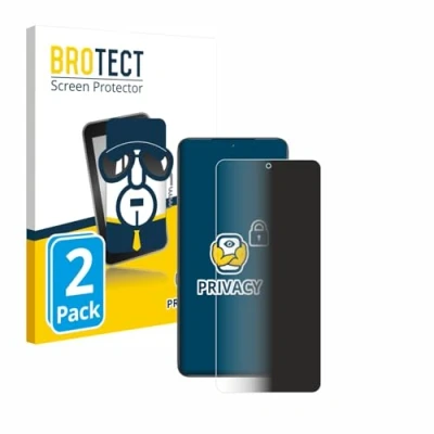 Afbeelding van BROTECT (2 Stuks) Privacy Schermbeschermer voor Xiaomi Poco F6 Pro [Anti Spy, Screen Protector, Blue Light Filter]