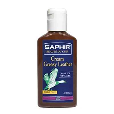Afbeelding van Saphir Creme Cuirs Gras / Oiled Leather Cream Midden Bruin