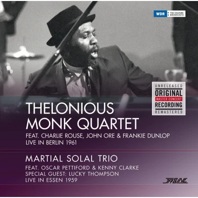 Afbeelding van Thelonious Quartet Monk Live In Berlin 1961/ Essen 1959 (LP)