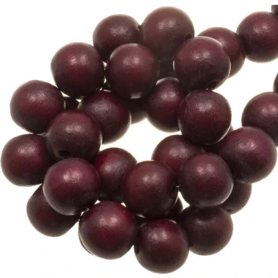 Afbeelding van Houten Kralen Intense Look (16 mm) Cherry (25 stuks)