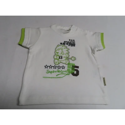 Afbeelding van T shirt Korte mouw Jongens Wit Superteam 3 maand 62