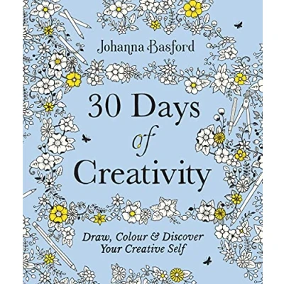 Afbeelding van 30 Days of Creativity: Draw, Colour and Discover Your Creative Self