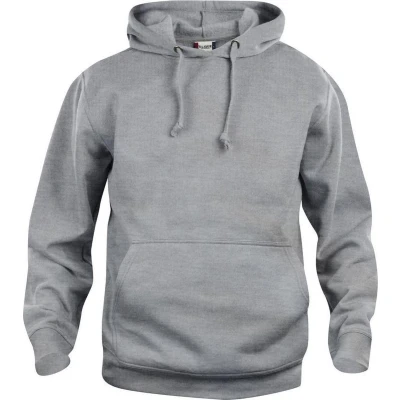 Afbeelding van Clique Basic hoody Grijs Melange maat 4XL