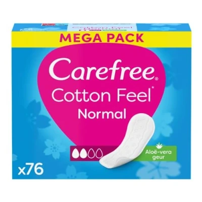 Afbeelding van Carefree Cotton Feel Aloe 76 stuks