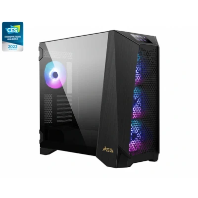 Afbeelding van MSI MEG PROSPECT 700R Midi tower PC behuizing Zwart