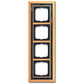 Afbeelding van Abb busch jaeger afdekraam 4 voudig dynasty messing decor antra 2cka001754a4651