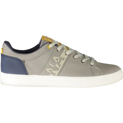 Afbeelding van Polyester Vetersneaker Met Contrasterende Details