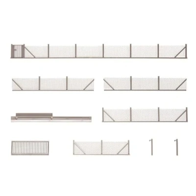 Afbeelding van Faller Ijzeren industrie omheining, 1010 mm modelbouwsets, hobbybouwspeelgoed voor kinderen, modelverf en accessoires