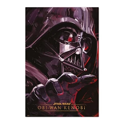 Afbeelding van Grupo Erik: Obi Wan Kenobi poster Darth Vader Star Wars wandafbeeldingen, 61 x 91,5 cm, glanspapier wandschilderijen, posters, Wars,