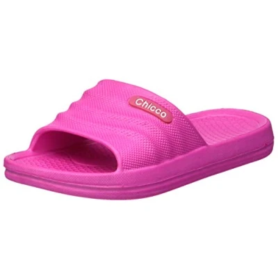 Afbeelding van Chicco, Maryn Pantoffels, Strand en zwembadslippers Uniseks kinderen tieners, Roos, 27