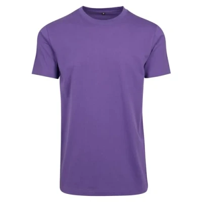 Afbeelding van Build Your Brand Heren T shirt ronde hals, basic met regular fit, katoen, maten XS 5XL