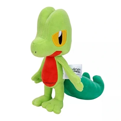 Afbeelding van Pokémon Knuffeldier Treecko Geckarbor 2021 pluche dier, officieel gelicentieerd speelgoed, BO39936, meerkleurig