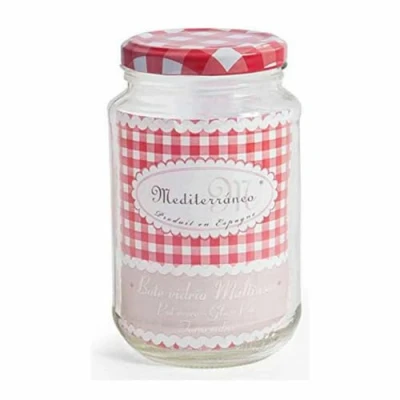 Afbeelding van Glazen pot Mediterraneo A 370 Multifunctioneel Glas ml 7,2 x 12 cm (12 Stuks)