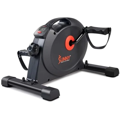 Afbeelding van Sunny Health &amp; Fitness Smart Mini Pedal Exerciser, Dual Functie Oefencyclus Fiets met Laag Profiel Ontwerp SF B023005DGY