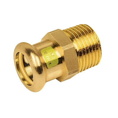 Afbeelding van Bonfix Perskoppeling Koper Gas Puntstuk 3/8&quot;x12mm