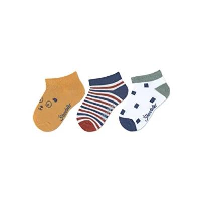 Afbeelding van Sterntaler Uniseks kinderen baby 3 pack bamboe sokken, geel, normaal, geel