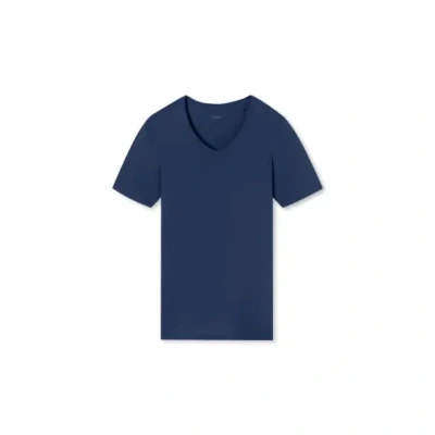 Afbeelding van Schiesser Tshirt basic, Heren, Maat: Small, Admiral