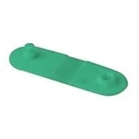 Afbeelding van Zebra Clips for use with QuickClip Wristbands Groen