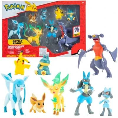 Afbeelding van Pokémon Battle Mini Figures 8 Pack Sinnoh Region 5 11 cm