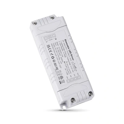 Afbeelding van REYLAX LED Transformator 24V Dimbaar 12W 0.5A Superdunne Ledtransformatoren AC 230V naar DC Voeding Driver Trafo Laagspanningstransformator voor Ledlampen Ledstripverlichtin