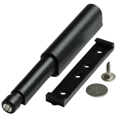 Afbeelding van Druksnapper met magneet 40 mm, Zwart