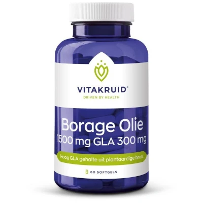 Afbeelding van Vitakruid Borage Olie 60SG